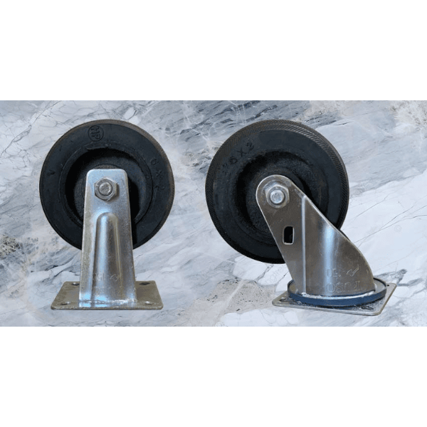 Ưu Nhược Điểm Của Bánh Xe Đẩy Nhựa Và Cao Su 