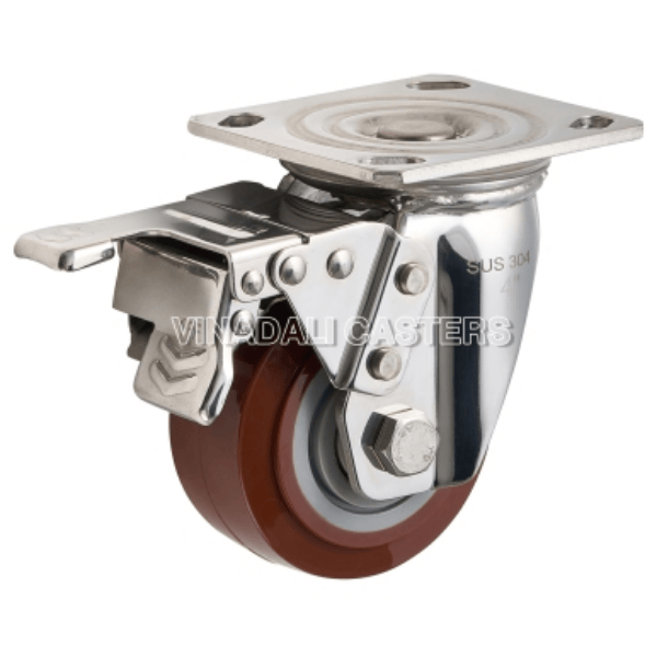 Bánh Xe Đẩy Inox 400kg tại TP.HCM