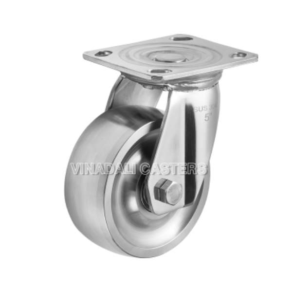 Bánh Xe Đẩy Inox 400kg tại TP.HCM