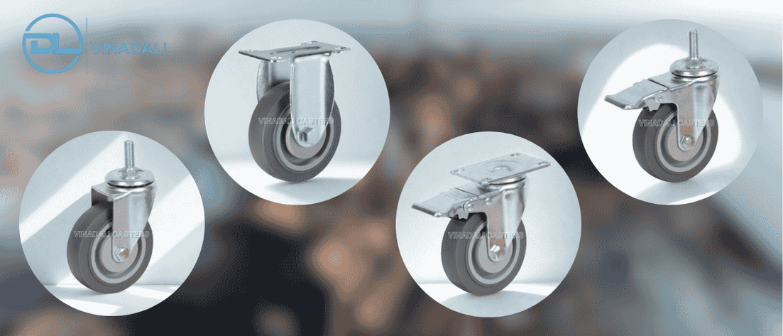 bánh xe đẩy tải trung 